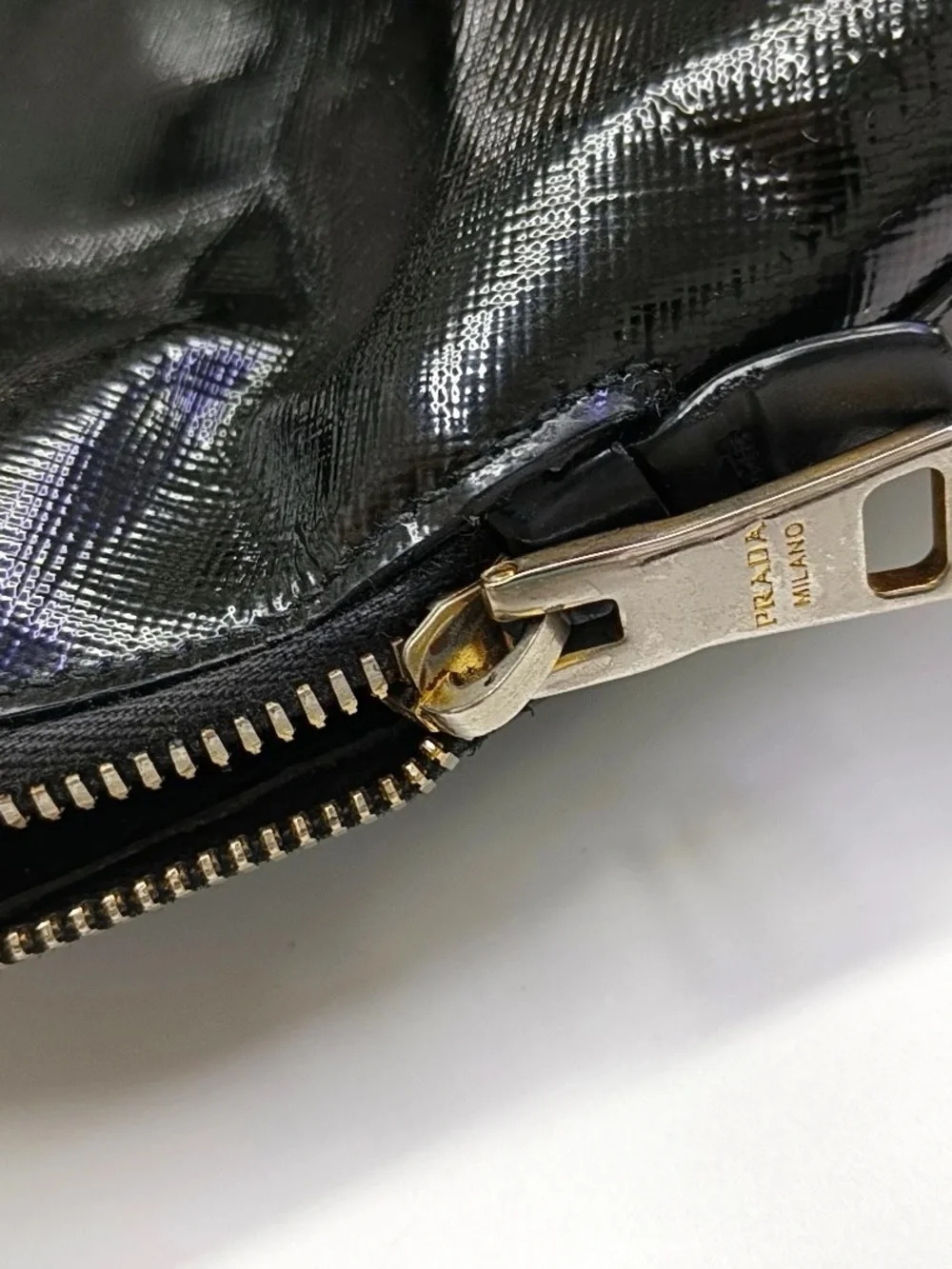 ♥️Prada Saffiano Large Black Saffiano Satchel with Gold-Tone Hardware ♥️